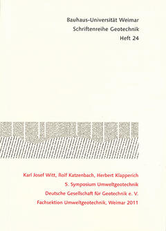 5. Symposium Umweltgeotechnik