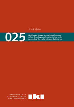 Nichtlineare Analyse von Verbundelementen auf der Grundlage von Energieprinzipien unter Anwendung der mathematischen Optimierung