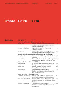 kritische berichte 2.2017