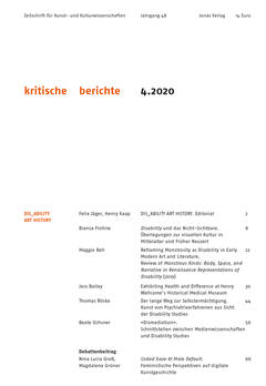 kritische berichte 4.2020