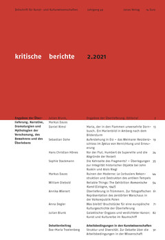 kritische berichte 2.2021