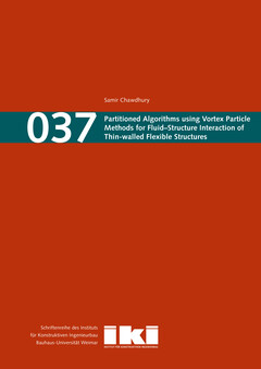 Partitioned Algorithms using Vortex Particle Methods for Fluid–Structure Interaction of Thin-walled Flexible Structures