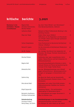 kritische berichte 3.2021