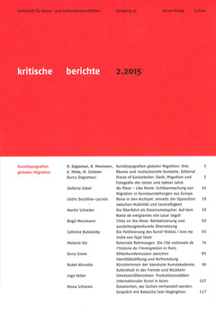 kritische berichte 2.2015