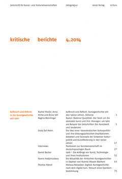 kritische berichte 4.2014