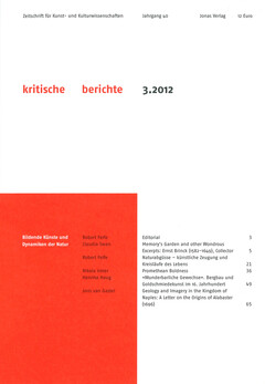 kritische berichte 3.2012