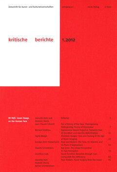 kritische berichte 1.2012