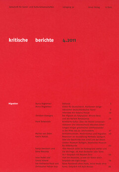 kritische berichte 4.2011