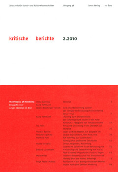 kritische berichte 2.2010