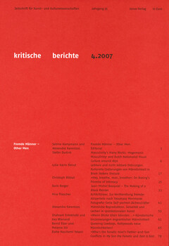 kritische berichte 4.2007