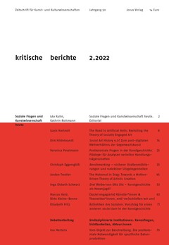 kritische berichte 2.2022