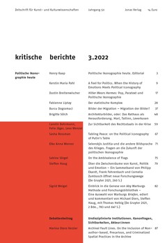 kritische berichte 3.2022